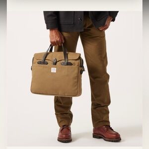 Filson Canvas and Leather Rugged Bag